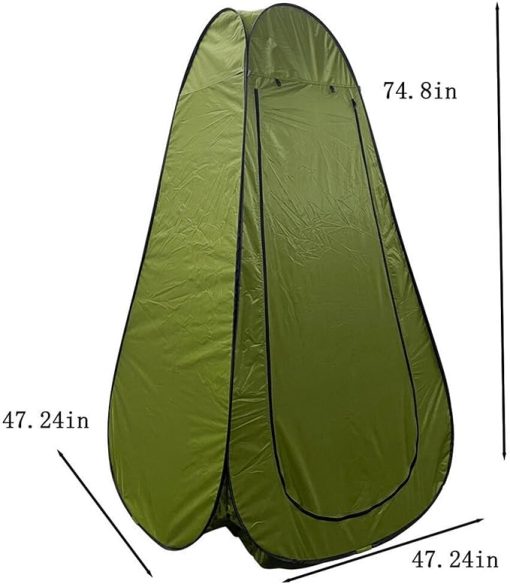 Portable Waterproof Privacy Tent for Outdoor Fishing and Camping - Image 2