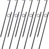 Heavy-Duty Rebar Stakes 12 Pack for Secure Tent Setup 18 Inches