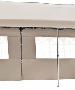 10×20 Straight Leg Pop Up Tent with 420D Oxford Cloth Canopy 2