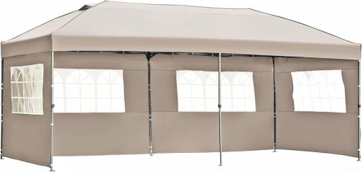 10x20 Pop-up Tent 420D Oxford Cloth Canopy with Side Walls - Image 2