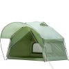 Pyramid Camping Tent for 3-4 People Sun and Rain Proof Outdoor Use 4