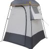 E-Z UP Patriot ONE-UP Technology Vented Shelter, 10′ x 10′, Black Top, Grey Frame 4
