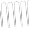 KESYOO 6pcs Heavy Duty Metal Tent Stakes for Camping and Anchoring 3