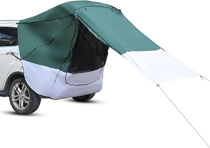 Spacious Military Green SUV Rear Tent for Easy Camping Setup 2 Spacious Military Green SUV Rear Tent for Easy Camping Setup - Image 2