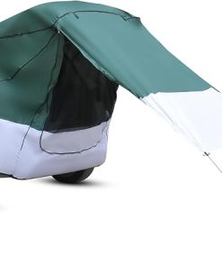 Spacious SUV Rear Tent for Camping Easy Setup Military Green Gray 2
