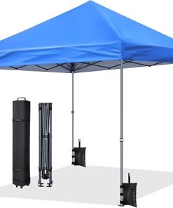 Large Family Waterproof Outdoor Canopy Tent Instant Setup Sun Shelter