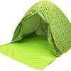 HEMOTON Beach Camping Tent for 2-4 People with Mesh Windows UPF 50 4