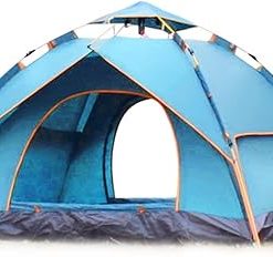 Compact 3-4 Person Waterproof Family Camping Tent for Hiking