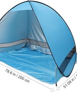 Portable Beach Tent Instant Camping Sun Shade Shelter for Outdoor Fun 2