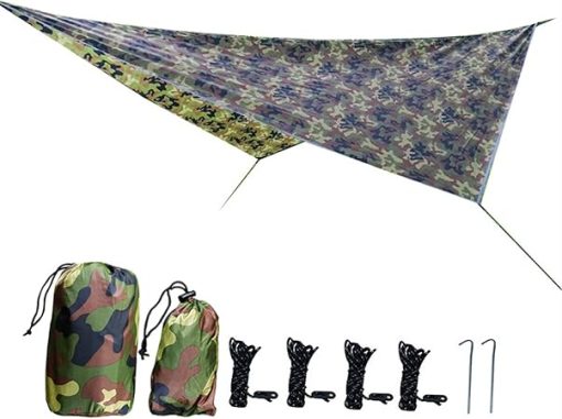 Waterproof Camping Tent Tarp Sunshade Mat for Outdoor Travel