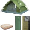 Automatic Pop-up Camping Tent for 3-4 Persons Easy Setup Outdoor Use 4