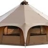 Family Camping Tower Tent Waterproof Double Layer for 3-4 People 4
