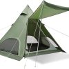 Party Tent Pe Green 9.8’X9.8′ 6.6′-Eave Height from The Ground 3