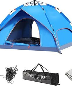 Pop Up Camping Tent for 4 People – Waterproof Outdoor Shelter
