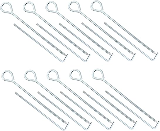 Iron Tent Stakes 20pcs Camping Ground Pegs Thick Anti-Tent Nails Iron Tent Stakes 20pcs Camping Ground Pegs Thick Anti-Tent Nails