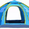 FAVOMOTO Easy Install 3-4 Person Outdoor Travel Tent with Sun Protection 4