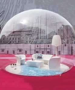 Inflatable 10ft Bubble Camping Tent for Backyard Stargazing and Family Fun 2