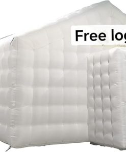 Inflatable Nightclub Cube Tent Disco Light Nightclub Tent with LED Colour Lighting Suitable for Birthday Parties/Friend Gatherings/Family Celebration Parties(30ft x 20ft x13ft)