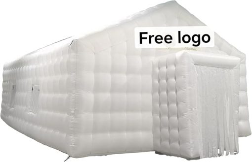 Inflatable Nightclub Cube Tent Disco Light Nightclub Tent with LED Colour Lighting Suitable for Birthday Parties/Friend Gatherings/Family Celebration Parties(30ft x 20ft x13ft)