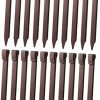Heavy Duty Plastic Tent Ground Pegs 20 Pack for Outdoor Camping