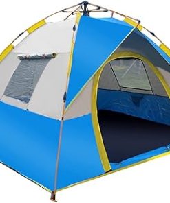 Dome Tent for 2-3 Persons Self-Opening Camping Tent for Outdoors