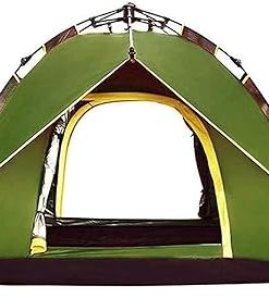 Automatic 3-4 Person Double Decker Camping Tent for All Seasons