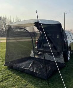 WINTENT Car Tent for SUV Tailgate Camping with Rainfly Screen Room