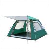 Family Camping Tent Quick Setup Waterproof Oxford Cloth Outdoor Tent 4