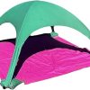 Portable Beach Shade Tent for Sun Protection and Relaxation Towels