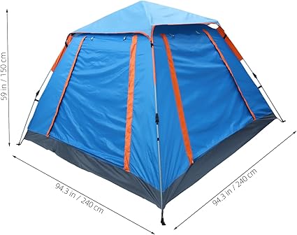 Large Folding Camping Tent for Groups Oxford Fabric Outdoor Gear 2 Large Folding Camping Tent for Groups Oxford Fabric Outdoor Gear - Image 2