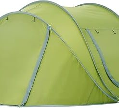 Happybuy Camping Tent for 4 People Easy Setup Waterproof Outdoor Use