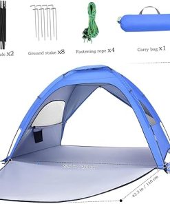 Lightweight Pop Up Family Beach Tent for 2-3 People with Storage Bag 2