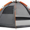 4 Person Portable Pop Up Tent for Camping Hiking Windproof Waterproof 4