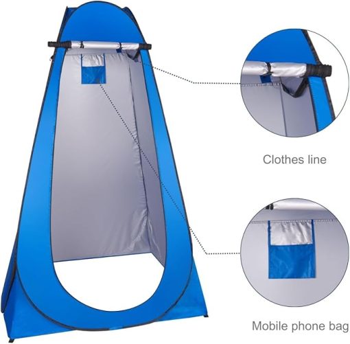 Portable Privacy Shower Tent for Camping and Changing Outdoors - Image 2