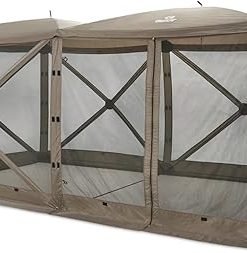Guide Gear Double Row Screen House Tent Features Wind Panels