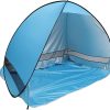 Portable Beach Tent with Ventilated Windows and Carry Bag for Outdoors 4