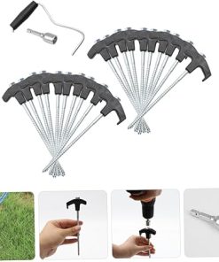 Heavy Duty Tent Stakes for Camping Canopy Durable Wind Resistance 2