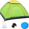 Protection Sun Beach Tentoutdoor Fully Automatic 3-4 Double Free Speed Open Sun Shelters Portable Camping Tent 4