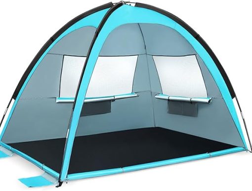 Spacious Waterproof Family Camping Tent for 2-3 People with UV Protection