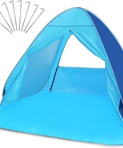 Kratax Pop Up Beach Tent for 1-2 Adults with UV Protection and Waterproof