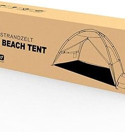 Toyvian Sun Shelter Tent 659c Double-Door Folding Tent 4 Ventilated Walls Uv Protection for Family Camping 2