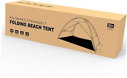 Toyvian Sun Shelter Tent 659c Double-Door Folding Tent 4 Ventilated Walls Uv Protection for Family Camping 2 Toyvian Sun Shelter Tent 659c Double-Door Folding Tent 4 Ventilated Walls Uv Protection for Family Camping - Image 2