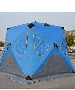 Winter Fishing Tent for 3-4 People Warm Cotton Outdoor Camping 2