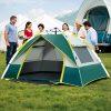 Timber Ridge 8 Person Camping Tent with 10 Tent Stakes Pack 3