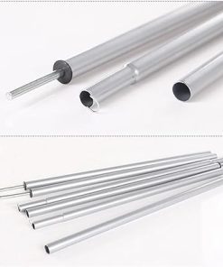 Tent Pole Support Frames Kit 2pcs Set 115cm Telescoping Camping Poles 2
