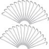 YARNOW Metal Tent Stakes with Glow Ring for Outdoor Activities 4