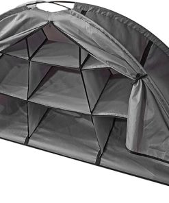 Camping Tent Organizer with 9 Shelves for Travel and Outdoor Use