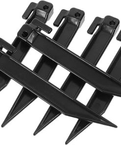 ABOOFAN Lawn Mower Spikes Plastic Ground Stakes for Outdoor Use