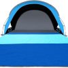 Double Dressing Tent 2 Room Shower Shelter 7.5 FT Instant Pop Up 3