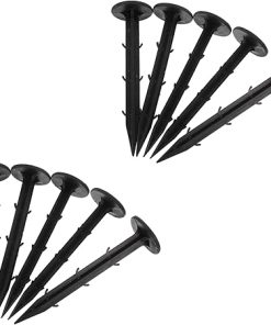 Portable Tent Stakes 100 Pcs Plastic Canopy Stakes for Camping